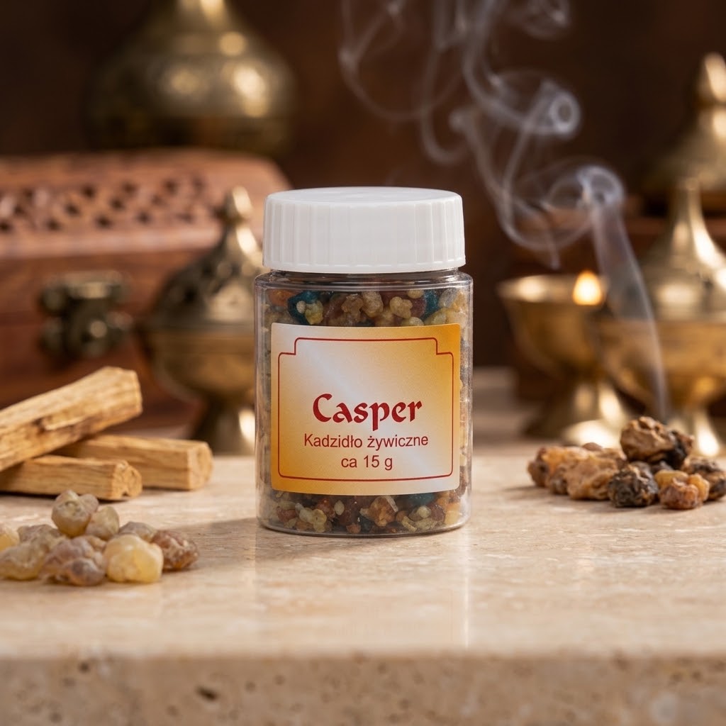 Kadzidło żywiczne Casper – 15 g - KADZIDŁA, WĘGIELKI