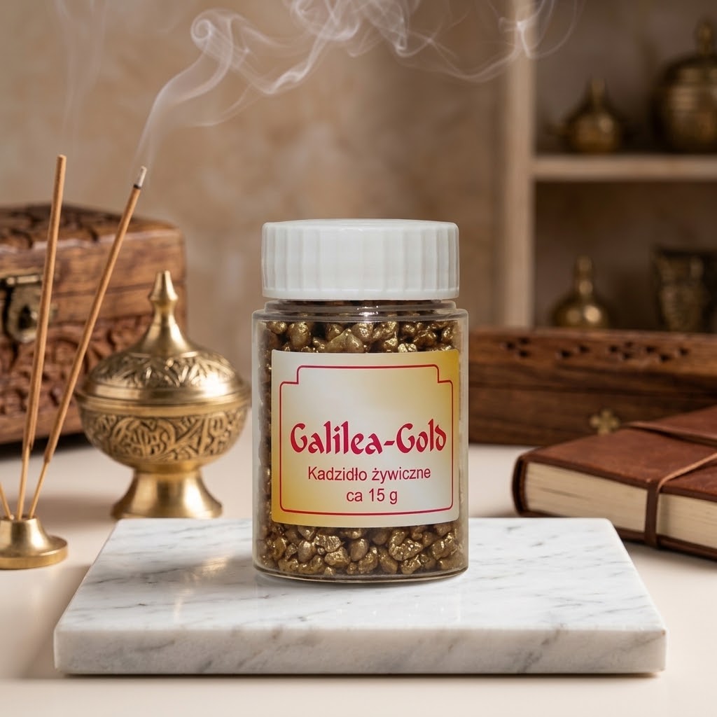 Kadzidło żywiczne Galilea Gold – 15 g - KADZIDŁA, WĘGIELKI