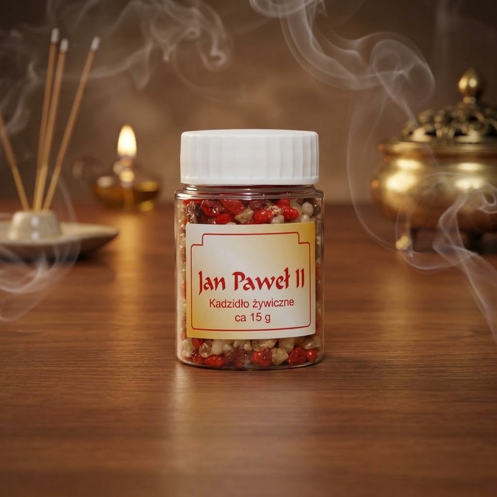 Kadzidło żywiczne Jan Paweł II – 15 g - KADZIDŁA, WĘGIELKI