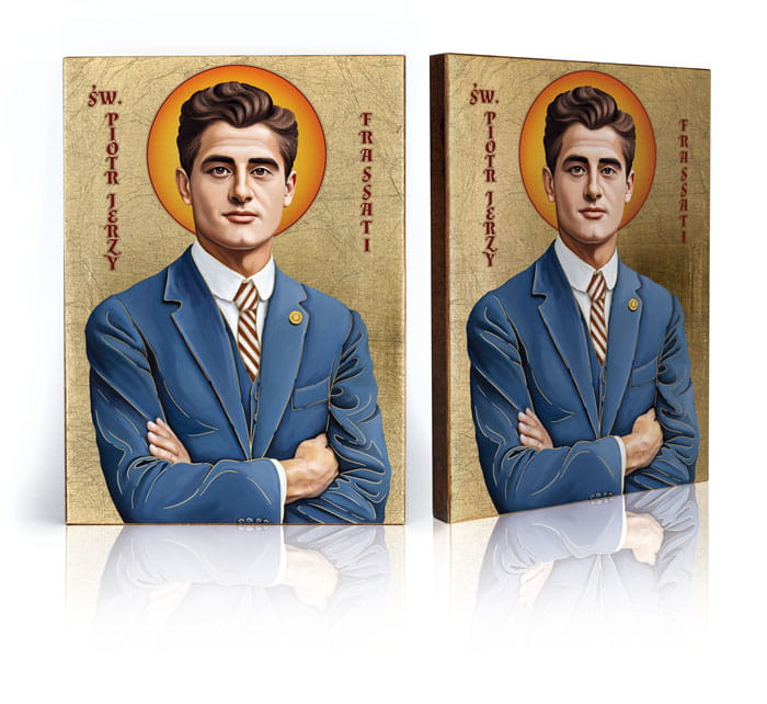Ikona Święty Piotr Jerzy Frassati - Święci i Błogosławieni - Nowość