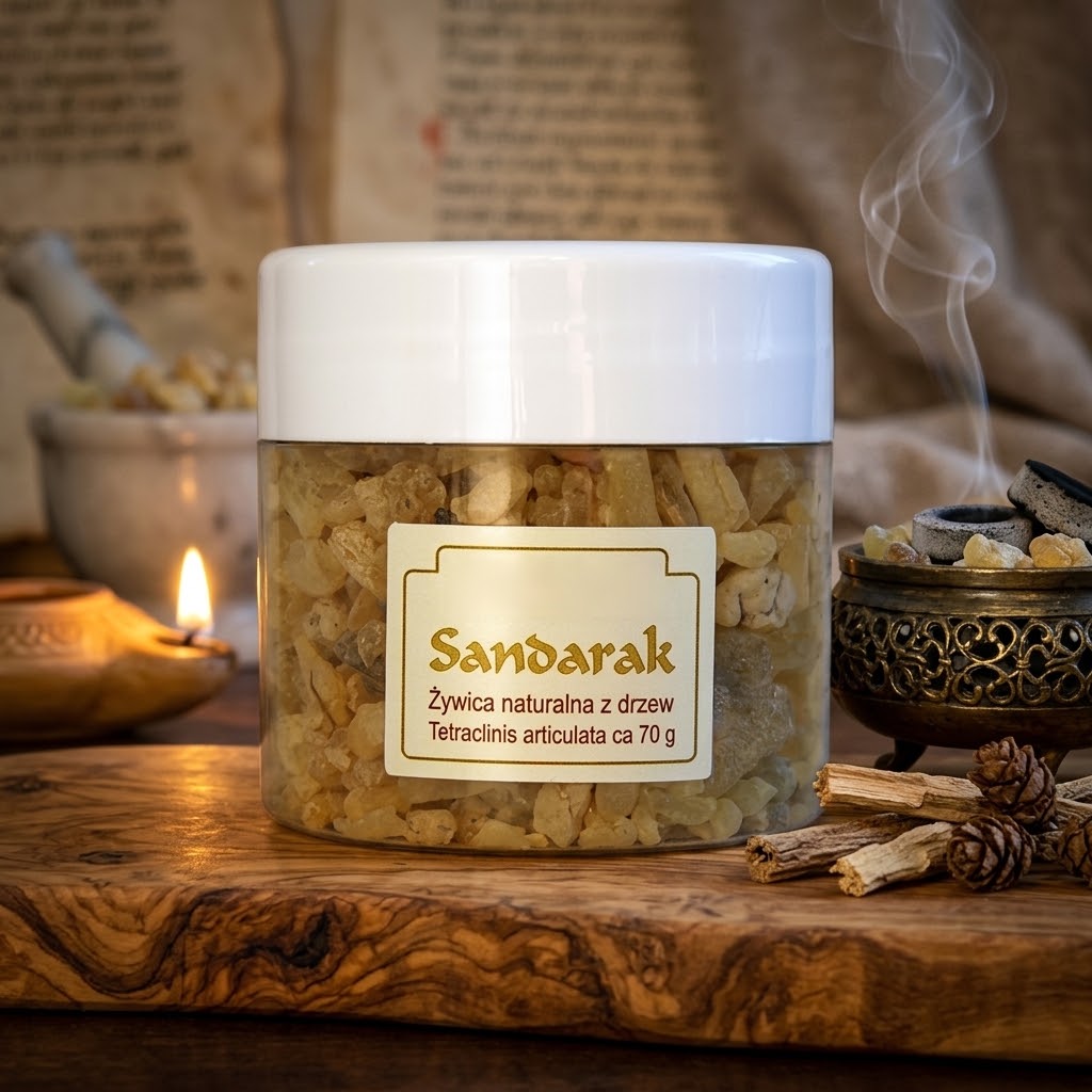 Sandarak – kadzidło naturalne, 70 g - KADZIDŁA, WĘGIELKI