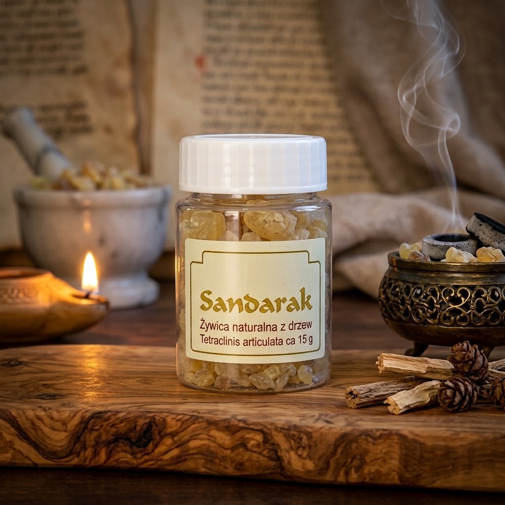 Sandarak – kadzidło naturalne, 15 g - KADZIDŁA, WĘGIELKI