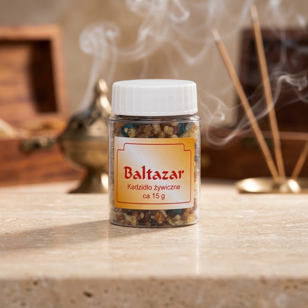 Kadzidło żywiczne Baltazar – 15 g - KADZIDŁA, WĘGIELKI