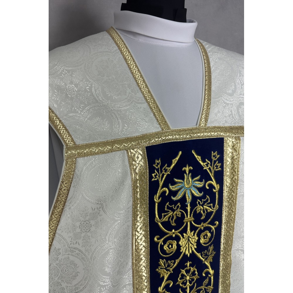 Ornat rzymski Maryjny - ecru (30) - Ornaty rzymskie - zdjęcie 2