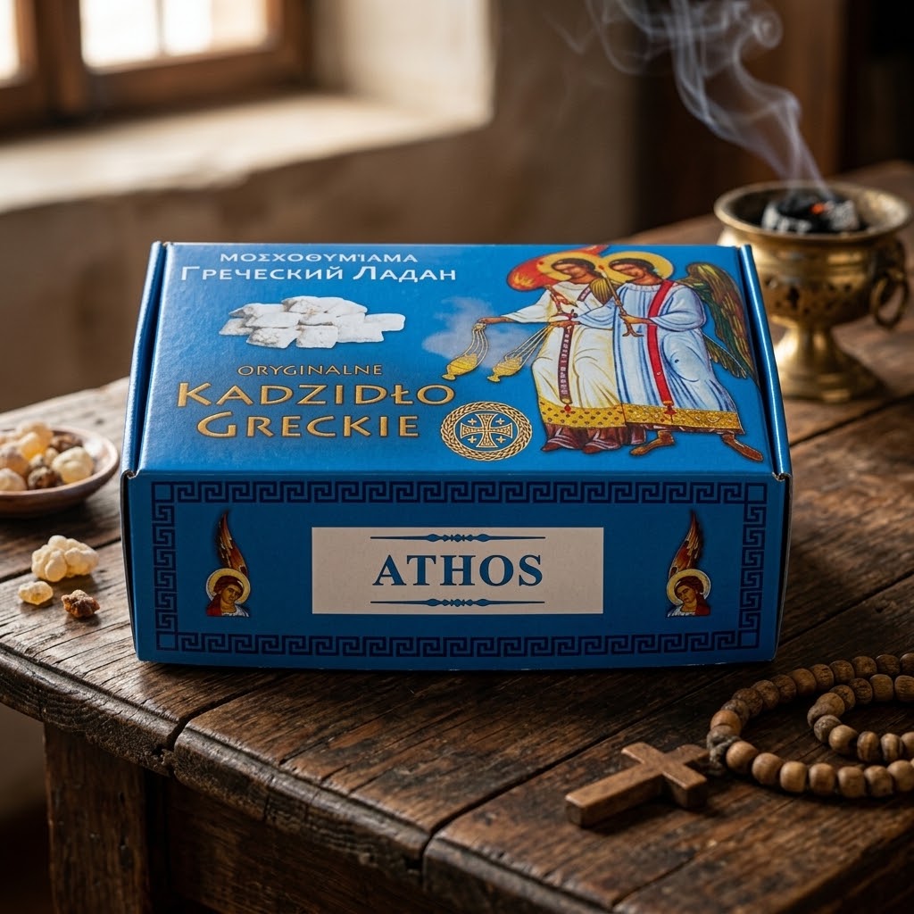 Kadzidło greckie ATHOS – zapach cyprysu, 50 g - KADZIDŁA, WĘGIELKI