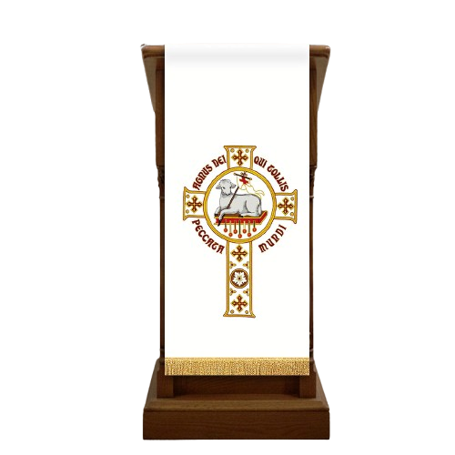 Lektorium haftowane „Baranek” (1) - LEKTORIUM WIELKANOCNE - Nowość