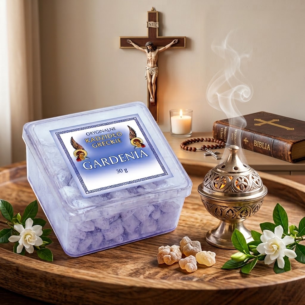 Kadzidło greckie ATENY – Gardenia, 30 g - KADZIDŁA, WĘGIELKI