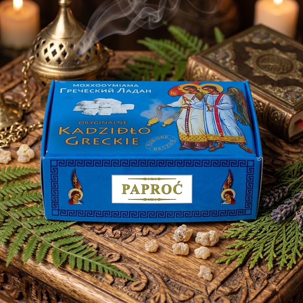 Kadzidło greckie Paproć – 50 g - KADZIDŁA, WĘGIELKI