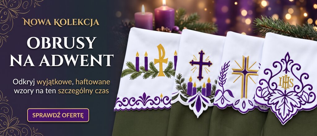 Przygotuj ołtarz na czas nadziei - Obrusy ołtarzowe na Adwent